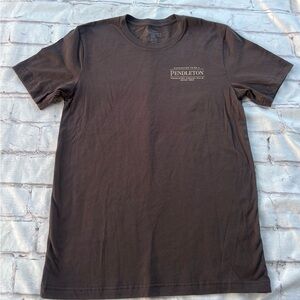 Pendleton Men's Dark Brown Short Sleeve Tee